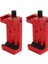 2x Xıletu Xj-8 Tripod Kafa Braketi Cep Telefonu Tutucu Klipsi Telefon Flashlight Micro-Telefon Kırmızı (Yurt Dışından) 1