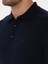 Erkek Lacivert Regular Fit Yün Karışımlı Polo Yaka Basic Triko Kazak 50318855-VR033 7