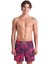Water Prints Beach Erkek Mor Deniz Şortu 007153911 1