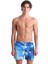 Water Prints Beach Erkek Mavi Deniz Şortu 007159720 1