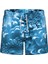 Water Prints Beach Erkek Mavi Deniz Şortu 007159720 6