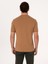Erkek Kahverengi Regular Fit %100 Pamuk Bisiklet Yaka Basic T-shirt 50319801-VR153 5