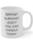 Britney Survived 2007 You Can Handle Today Tasarımlı Kupa Bardak Hediyelik Eşya Hediyelik Kupa 3