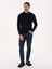Erkek Lacivert Slim Fit Basic Kazak 50318891-VR033 4