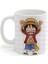 Anime One Piece Luffy Chibi Baskılı Kupa Bardak 1