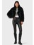 Regular Fit Ceket Yaka Fermuarlı Kürk Bayan Kürk 68912367948PR116 2