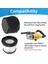DCV5011H Yedek Filtre, Köpük Kollu Filtreli 20V Akülü Elektrikli Süpürge DCV501HB ile Uyumlu (Yurt Dışından) 4