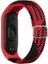 Xiaomi Mi Band 6 Star Kordon - Kırmızı-Siyah 1