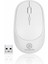 ® Beyaz Renkli Ergonomik Sessiz Kablosuz Mouse – USB Alıcılı, Ofis ve Oyun Için Konforlu Bilgisayar Faresi 6