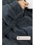 Enjoy Tv Battaniyesi Wellsoft Kapüşonlu Giyilebilir Unisex Over Size (80X110 Cm) Antrasit 4
