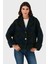 Kareli Yün Karışımlı Regular Fit Kruvaze Yaka Ceket Bayan Ceket 6891685 4