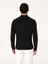 Erkek Siyah Regular Fit Yün Karışımlı Polo Yaka Basic Triko Kazak 50318855-VR046 5