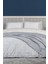 Liya Nevresimli Pike Takımı Çift Kişilik Pamuklu 5 Parça (200X220 Cm) Gri 1