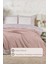 Liya Nevresimli Pike Takımı Çift Kişilik Pamuklu 5 Parça (200X220 Cm) Pudra 2