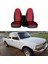 Ford Ranger Için 2pcs 60/40 Koltuk Kapağı Ön Araba Koltuk Kapağı Yastık Yok Kolçak Kapağı 1998 -2003 Koyu Gri (Yurt Dışından) 2