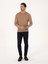 Erkek Camel Slim Fit Basic Kazak 50318854-VR015 4