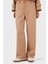 Via Dante Relaxed Fit Normal Gel Geniş Paça Süet Pantolon Bayan Pantolon 68672644SUEDE 1