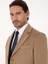 Erkek Camel Slim Fit %100 Kaşmir Palto 50314889-VR015 2