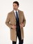 Erkek Camel Slim Fit %100 Kaşmir Palto 50314889-VR015 3
