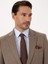 Erkek Camel Slim Fit Yün Karışımlı Mikro Desenli Klasik Ceket 50310061-VR015 2