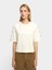 Yuvarlak Yakalı %100 Pamuk T-Shirt 1