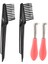 4pcs Saç Fırçası Temizleme Aracı Tombul Temizleme Saç Fırçası Saç Fırçası Temizleyici Tırmık Kir Ev ve Salon Kullanımını Çıkarmak Için (Yurt Dışından) 3
