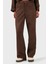 Via Dante Relaxed Fit Normal Gel Geniş Paça Süet Pantolon Bayan Pantolon 68672644SUEDE 1