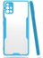 Samsung Galaxy A71 Kılıf Platin Silikon - Mavi 1