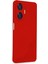 Realme C55 Kılıf Nano Içi Kadife Silikon - Kırmızı 1