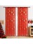 Oturma Odası Için Kar Tanesi Baskısı Pencere Perdeleri ile 2 Adet Noel Şeffaf Perdeleri 52 &quot;w x 63&quot; L (Yurt Dışından) 5