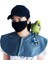 Parrot Anti Scratch Omuz Koruyucu Asmak Kuş Halen ve Oyuncaklar Çok Fonksiyonlu Evcil Hayvan Omuz Pedi Bezi Şal Kockatiels Lovebird-Blue (Yurt Dışından) 2
