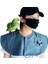 Parrot Anti Scratch Omuz Koruyucu Asmak Kuş Halen ve Oyuncaklar Çok Fonksiyonlu Evcil Hayvan Omuz Pedi Bezi Şal Kockatiels Lovebird-Blue (Yurt Dışından) 5