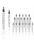20 Paket Sıvı Için 1ml Şırınga Bilimsel Laboratuvarlar Için 1cc Plastik Küçük Şırıngalar Sıvıları Ölçen Besleme Evcil Hayvanları (Yurt Dışından) 1