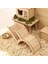 Yıkanabilir Hamster Gizli Ahşap Hamster Evi Kaya Tırmanışı ile Küçük Evcil Hayvan Kalesi Cüce Fare Evcil Hayvan Kemer Köprü Tüneli (Yurt Dışından) 3