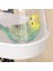 Parrot Asma Küvet Kurulumu Kolay Canary Kafes Aksesuarları Pet Kuş Banyo Kutusu Parrot Su Duş Kasesi Kuş Kafesi C (Yurt Dışından) 5
