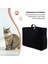 Su Geçirmez Portatif Kedi Tuvalet Seyahat Kedi Çöp Kutusu Taşınabilir Kedi Çöp Kutusu Katlanabilir Kedi Koltuk Çöpü (Yurt Dışından) 4