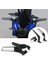 Motosiklet Aksesuarları Kawasaki Yamaha Honda Ducati Evrensel Rüzgar Deflektörü Aynalar Spoiler Beyaz Cam (Yurt Dışından) 2
