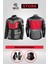 Stork Kırmızı 4 Mevsim Unisex Motosiklet Montu + ELDİVEN VE BUFF HEDİYELİ 1