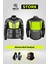Stork Neon Sarı 4 Mevsim Unisex Motosiklet Montu + ELDİVEN VE BUFF HEDİYELİ 1