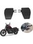 Motosiklet Geniş Ayak Kazıklar Pedallar Footrest Büyüt Footpeg Honda CMX1100 REBEL1100 Cmx 1100 Rebel 1100 (Siyah ve Gümüş) (Yurt Dışından) 2