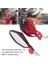 2 Adet / Takım Evrensel Motosiklet Dikiz Aynaları Motosiklet 360 Derece Rotasyon Motosiklet Motosiklet Scooter Yan Aynalar 8 / 10MM Siyah + Kırmızı (Yurt Dışından) 5