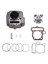 56MM Motosiklet Motoru Piston Silindir Kiti Yinxiang YX140 140CC Silindir Piston Segmanı Conta Takımı (Yurt Dışından) 1
