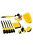 22 Temizlik Fırçası Oto Yıkama Eldivenleri Mısır Lastiği Fırçası Otomobil Yıkama Fırçası Sarı Elektrik Matkap Seti (Yurt Dışından) 1
