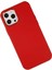iPhone 12 Pro Max Kılıf Asya Deri Silikon - Kırmızı 3