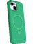 Apple iPhone 15 Regal Magsafe Standlı Kapak - Yeşil 2