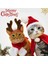 Noel Şapkası Cadılar Bayramı Pet Kostüm Kedi Köpek Yavru Kostümler Eşarp Si Yeni Yıl Santa Kış Cadılar Bayramı Köpek Kedi Tedarik (Yurt Dışından) 3