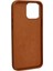 iPhone 13 Pro Kılıf Asya Deri Silikon - Kahverengi 4