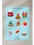 Yılbaşı Temalı Sticker Seti - 6 Adet / Ajanda, Defter,bullet Journal,scrapbook 6