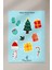 Yılbaşı Temalı Sticker Seti - 6 Adet / Ajanda, Defter,bullet Journal,scrapbook 7