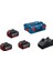Gba 18V 3X4AH + Gal 18V-40 + L-Box 1